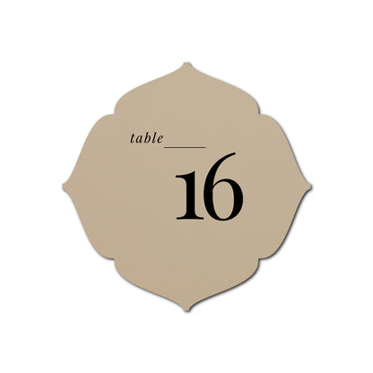 Individually Personalized Wedding Prints on Diecut Cardstock - Shape S32