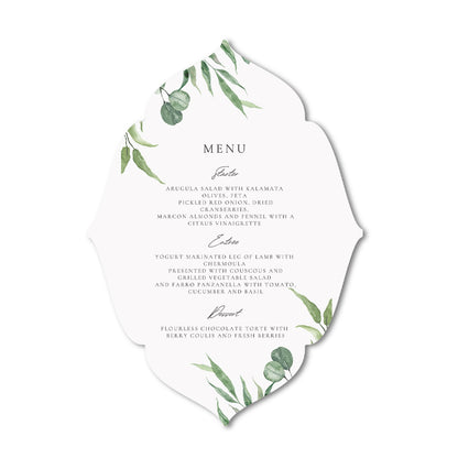 Personalized Wedding Cards | Fully Custom Print | Signature Shape S32