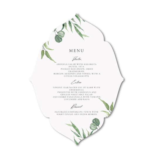 Personalized Wedding Cards | Fully Custom Print | Signature Shape S32