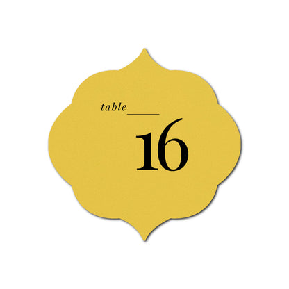 Individually Personalized Wedding Prints on Diecut Cardstock - Shape S36
