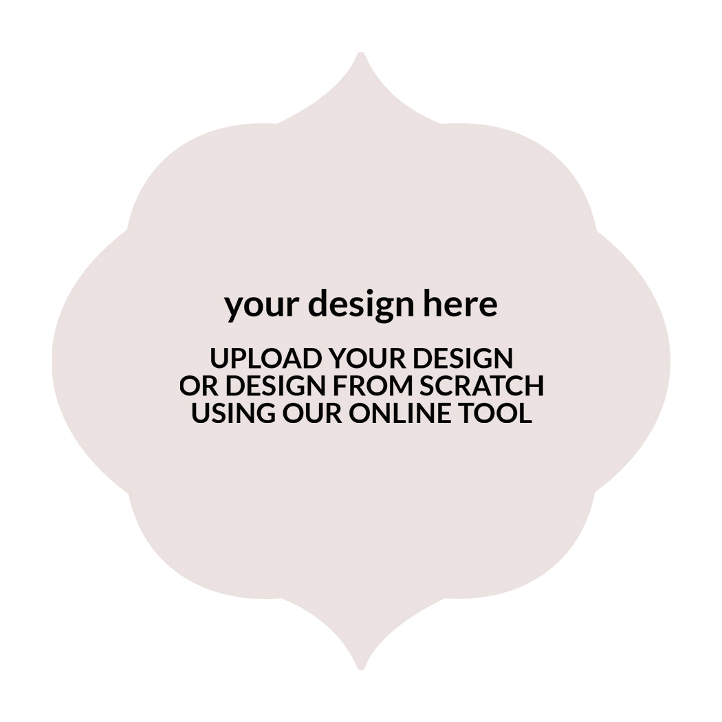 Personalized Wedding Cards | Fully Custom Print | Signature Shape SS36
