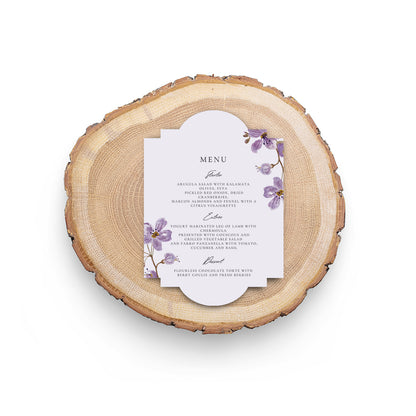 Personalized Wedding Cards | Fully Custom Print | Signature Shape S39