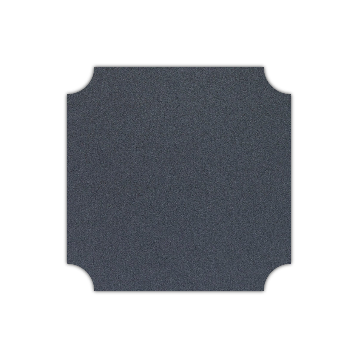 CMYK Print on Shimmer Anthracite Cardstock | Shape S3 | 4" x 4"