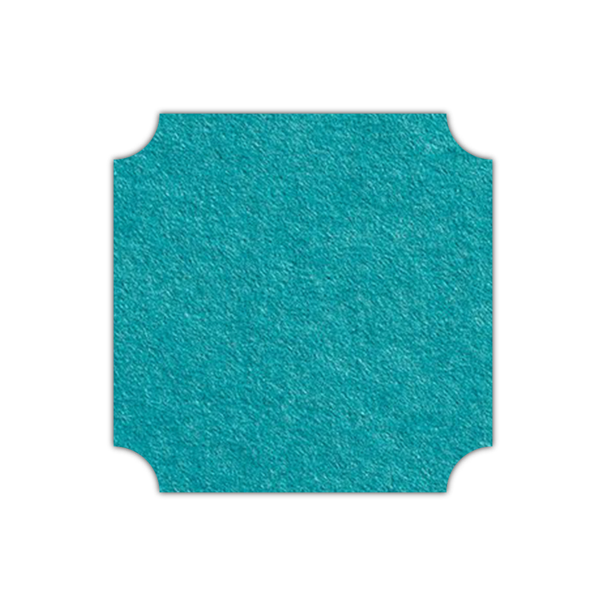 CMYK Print on Aqua Blue Cardstock | Shape S3 | 4.25" x 4.25"