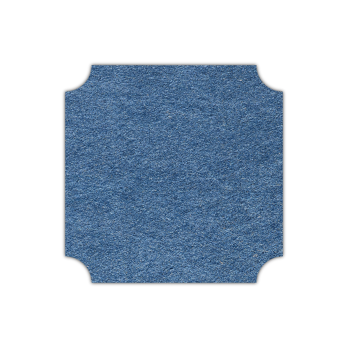 CMYK Print on Cobalt Cardstock | Shape S3 | 2.75" x 2.75"