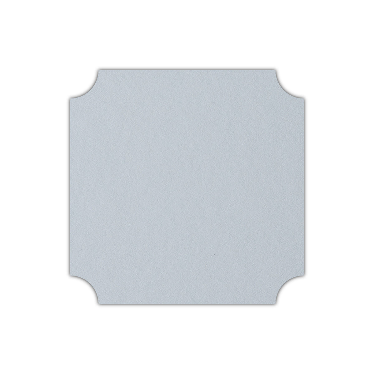 CMYK Print on Cool Blue Cardstock | Shape S3 | 3" x 3"