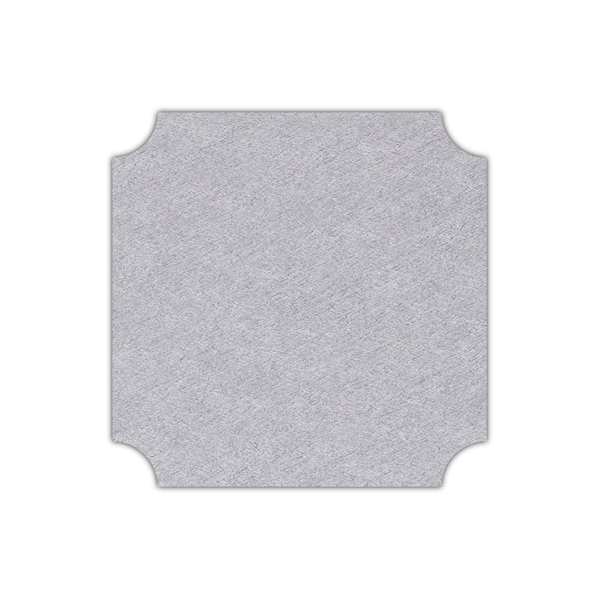 CMYK Print on Cool Grey Cardstock | Shape S3 | 5" x 5"