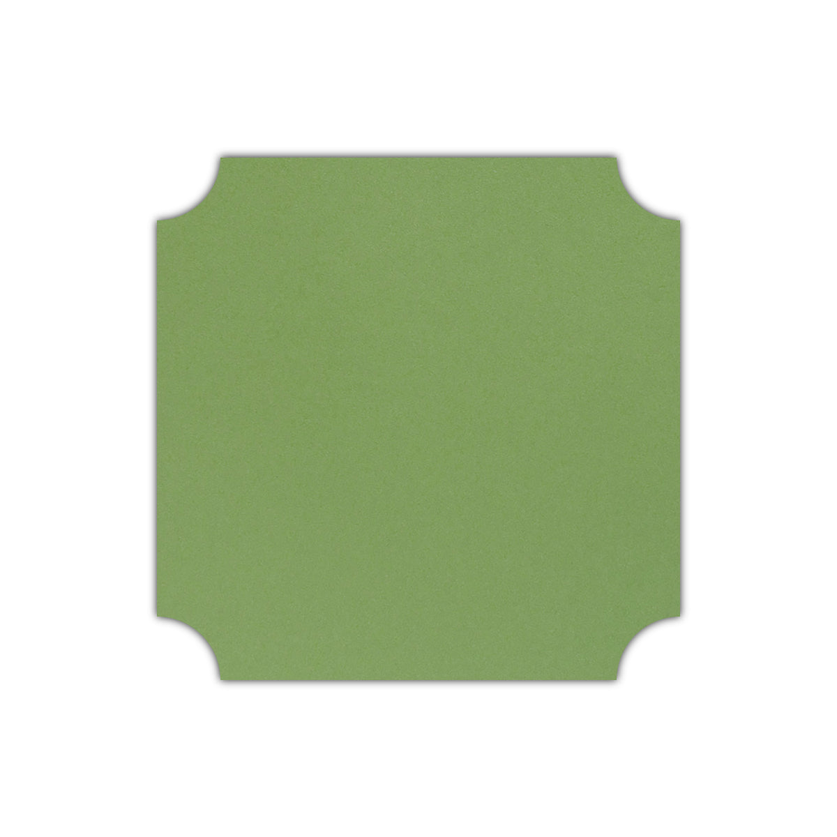 CMYK Print on Shimmer Fairway Cardstock | Shape S3 | 2" x 2"