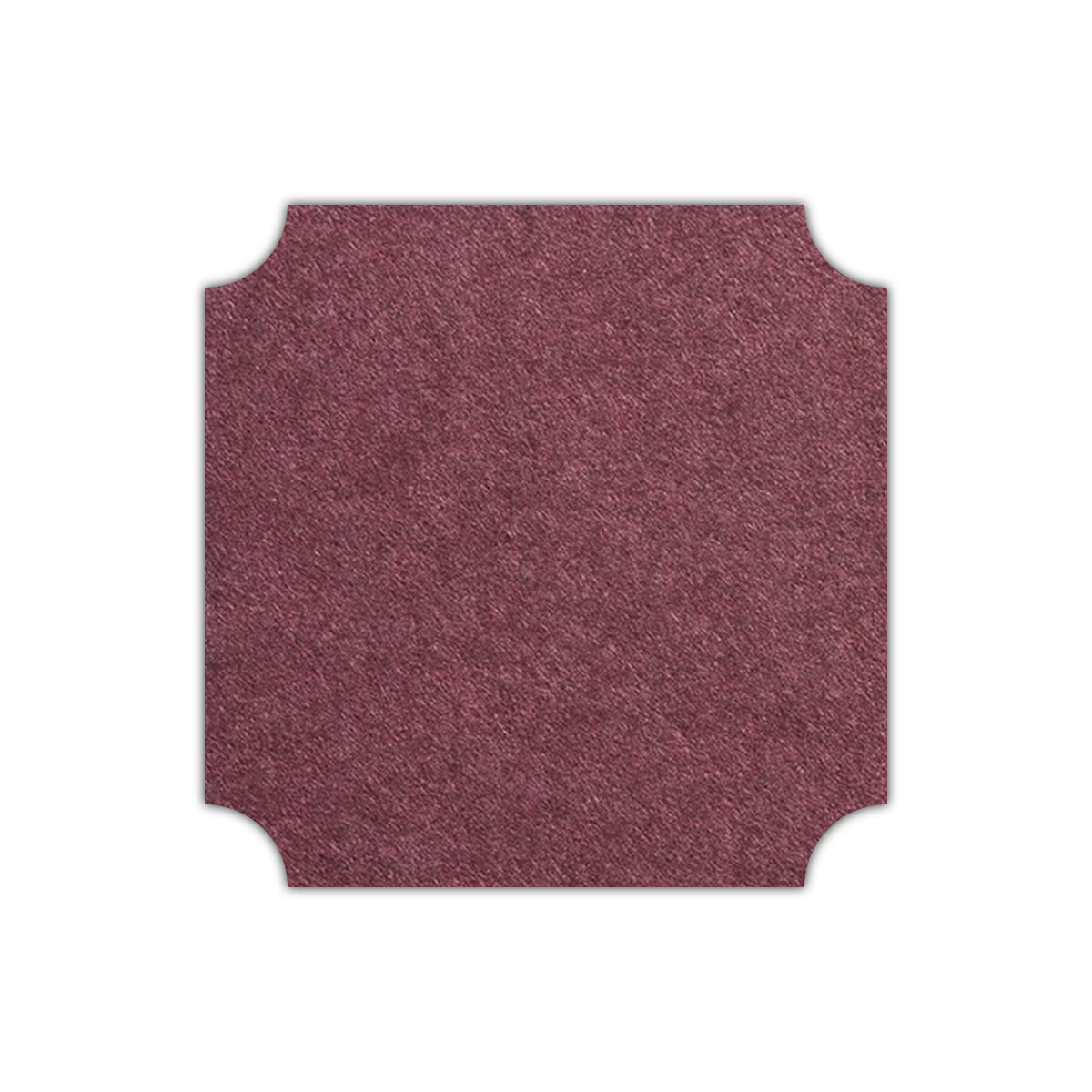 CMYK Print on Merlot Cardstock | Shape S3 | 3.25" x 3.25"