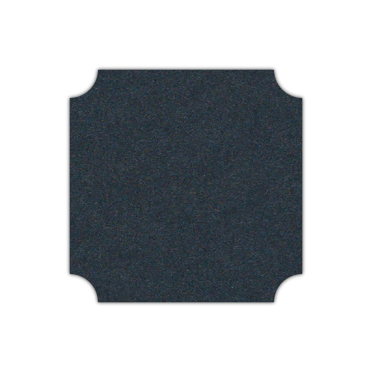 CMYK Print on Navy Blue Cardstock | Shape S3 | 4.5" x 4.5"