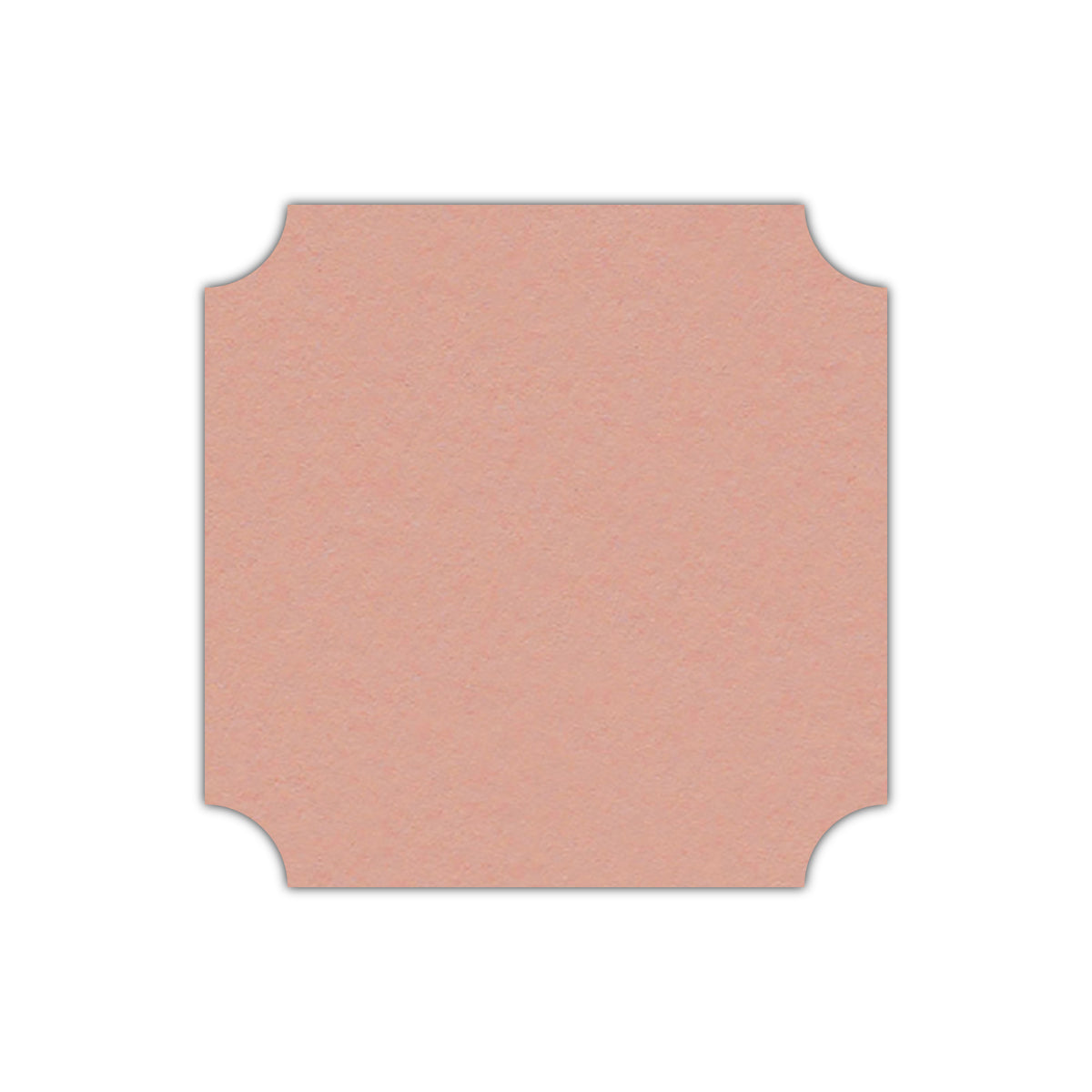 CMYK Print on Old Rose Cardstock | Shape S3 | 4.5" x 4.5"