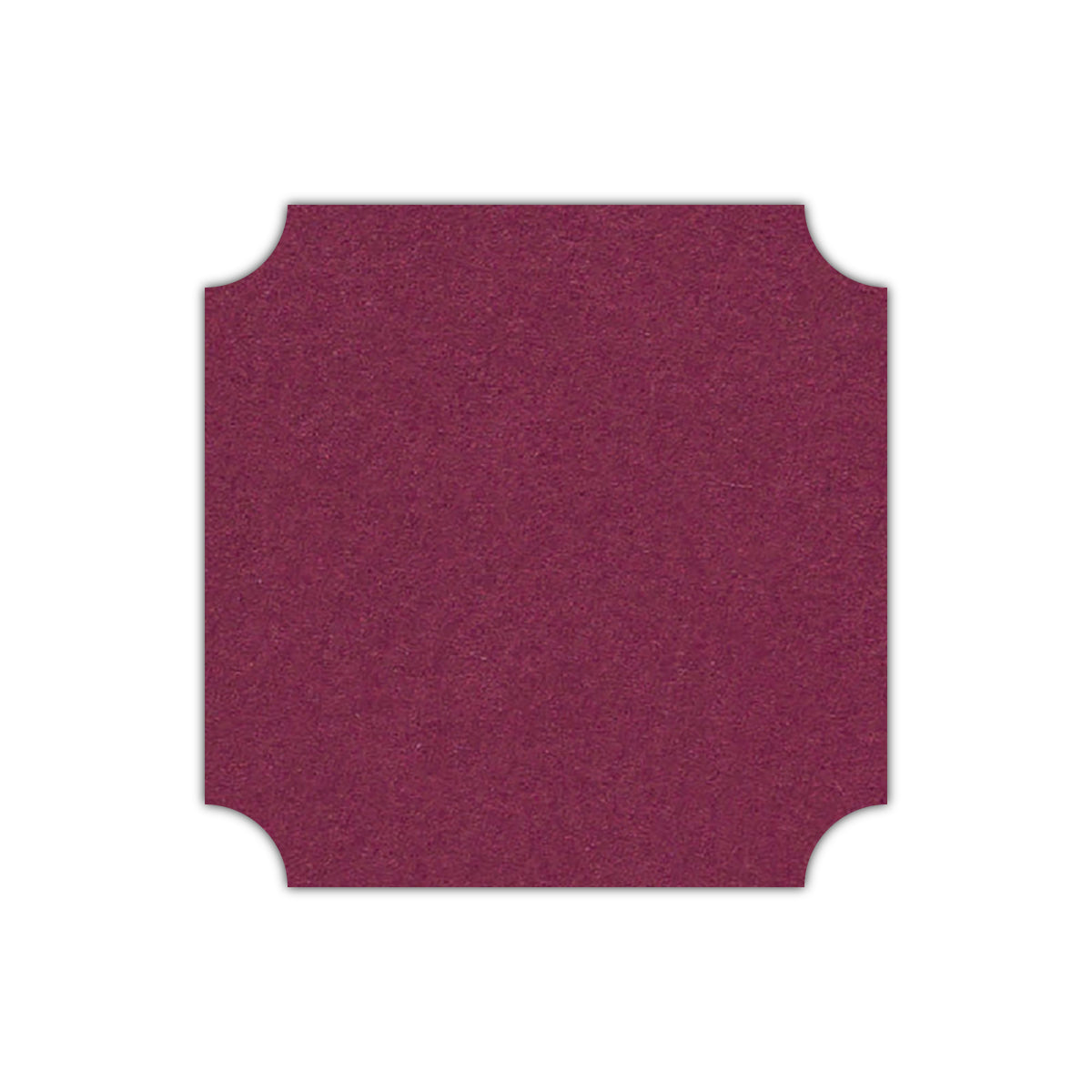 CMYK Print on Orchid Cardstock | Shape S3 | 3" x 3"