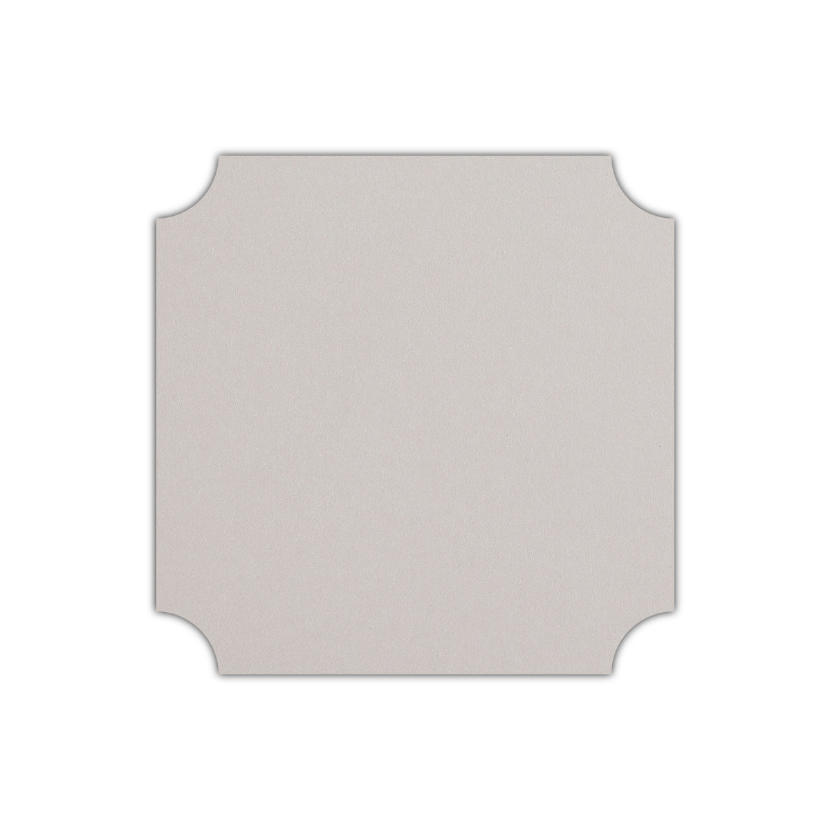 CMYK Print on Pale Grey Cardstock | Shape S3 | 3" x 3"