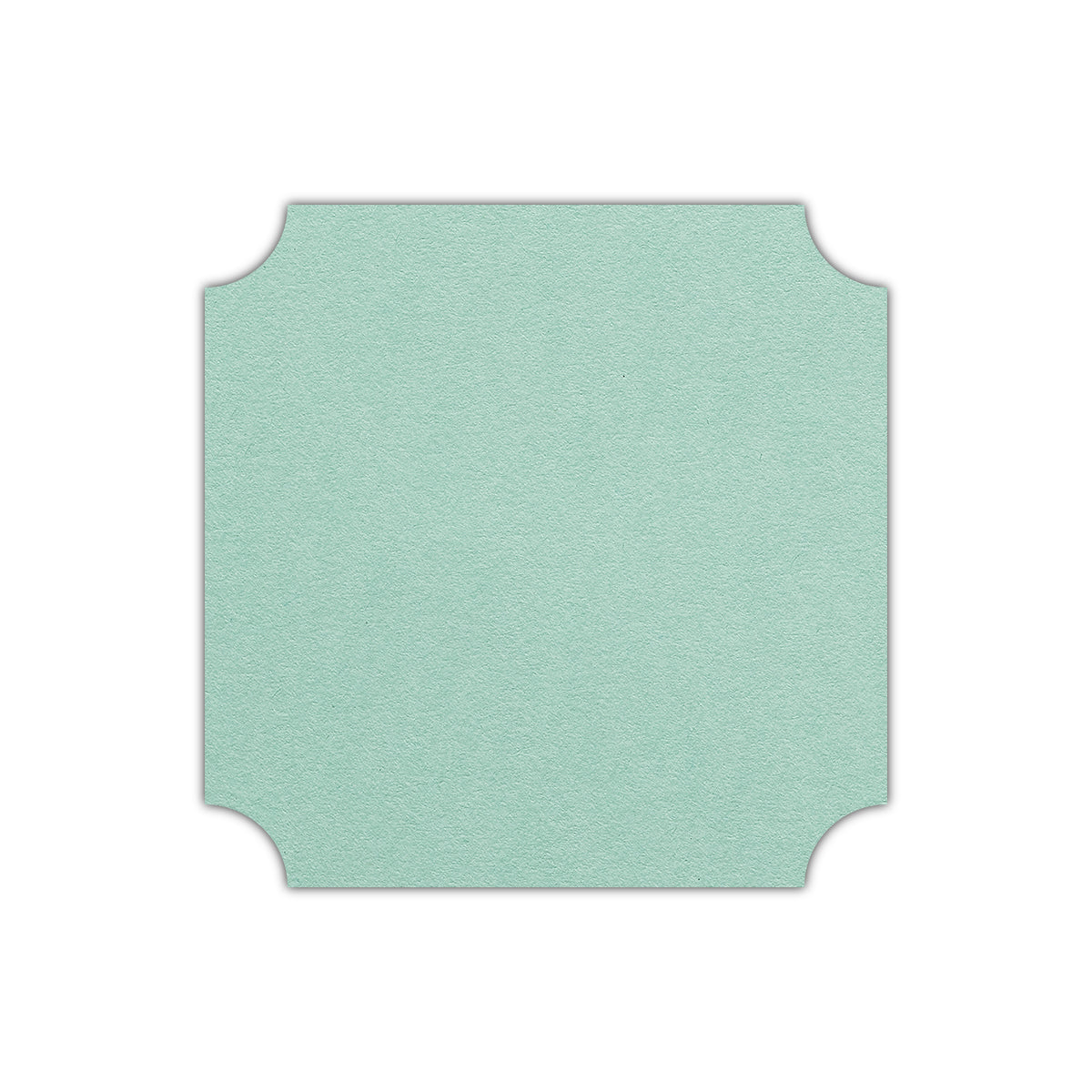 CMYK Print on Park Green Cardstock | Shape S3 | 7.5" x 7.5"