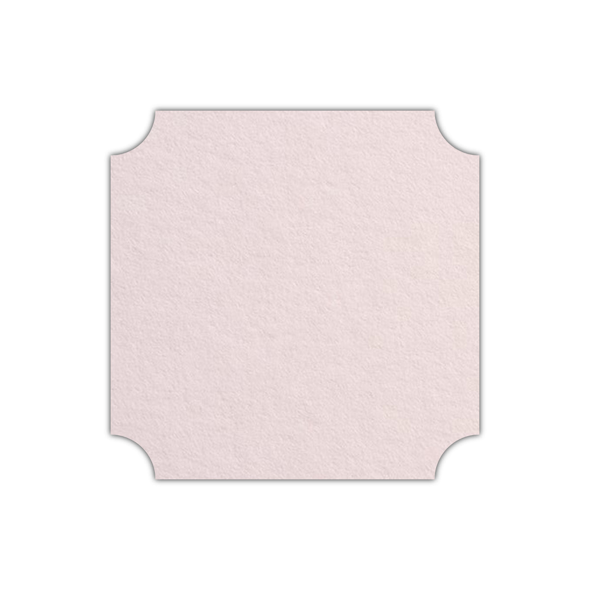 CMYK Print on Powder Pink Cardstock | Shape S3 | 6.5" x 6.5"