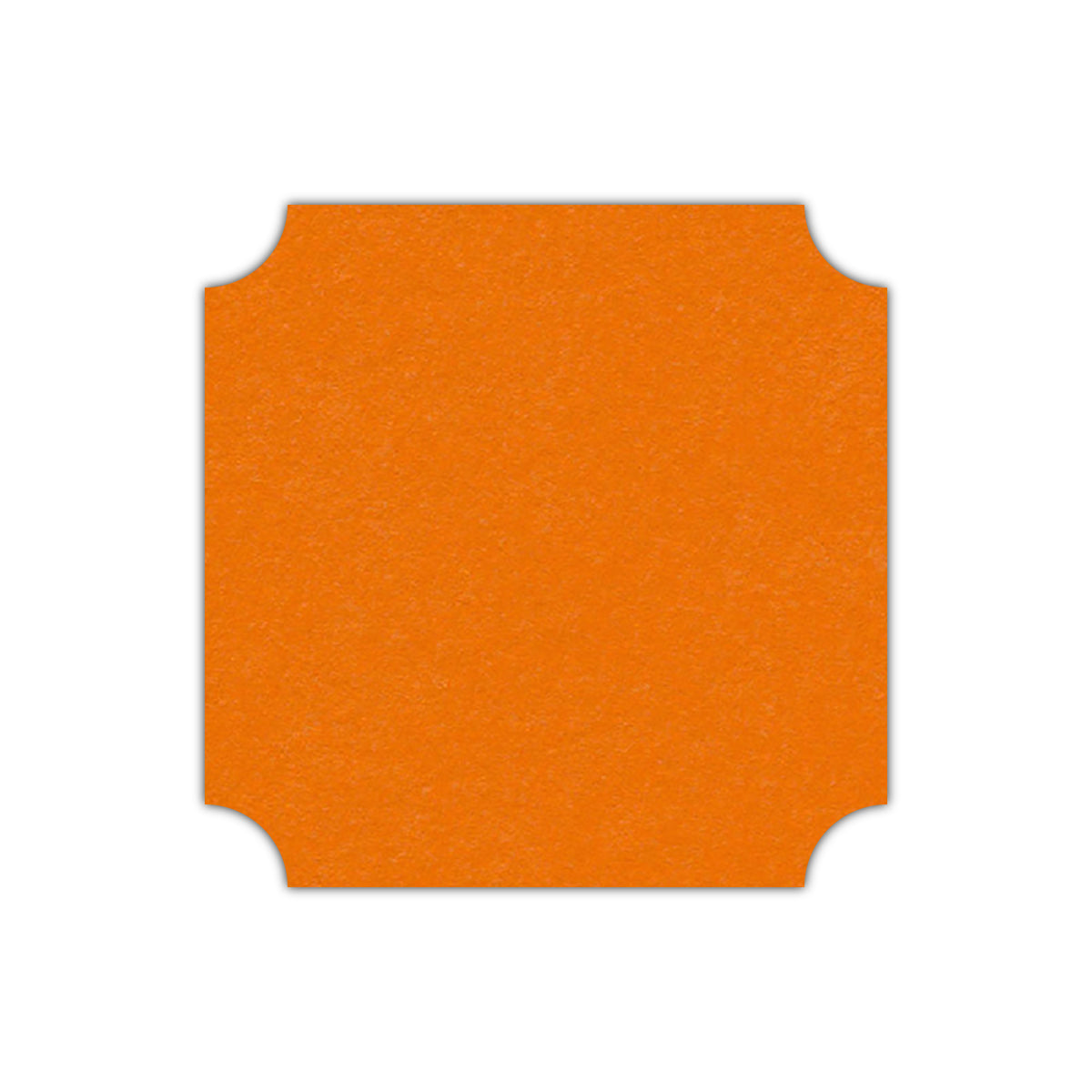 CMYK Print on Pumpkin Cardstock | Shape S3 | 2" x 2"