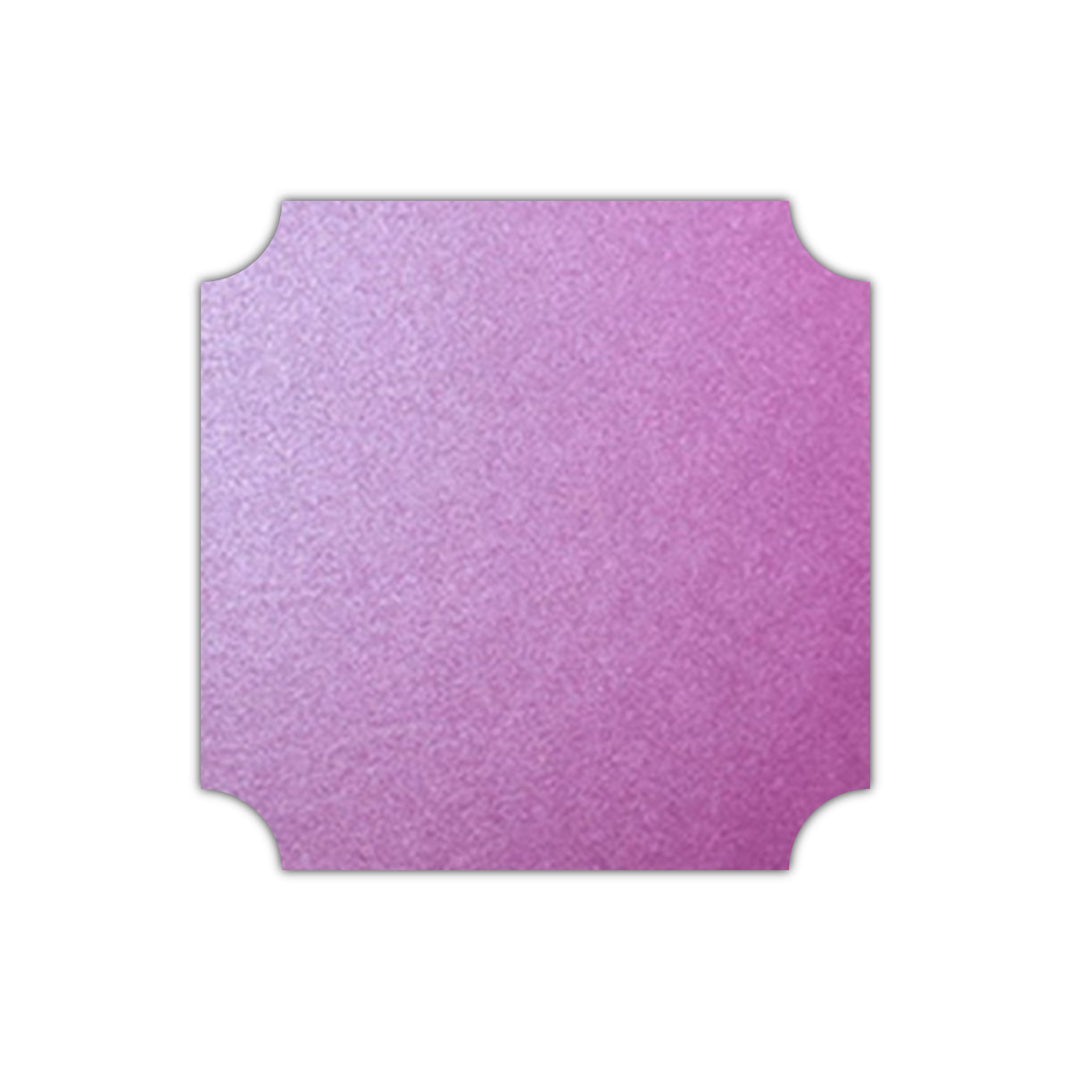 CMYK Print on Shimmer Punch Cardstock | Shape S3 | 2.75" x 2.75"