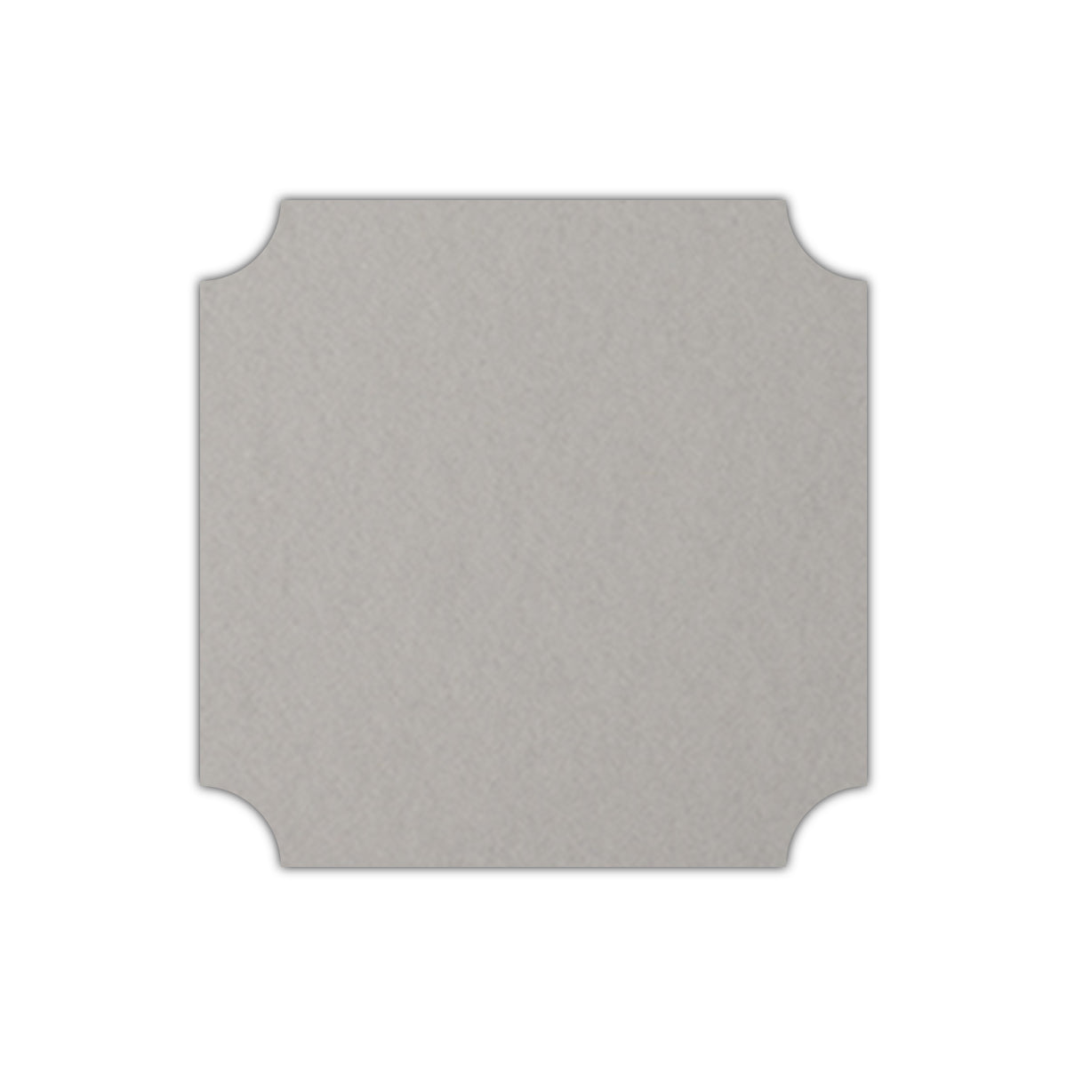 CMYK Print on Real Grey Cardstock | Shape S3 | 6.25" x 6.25"