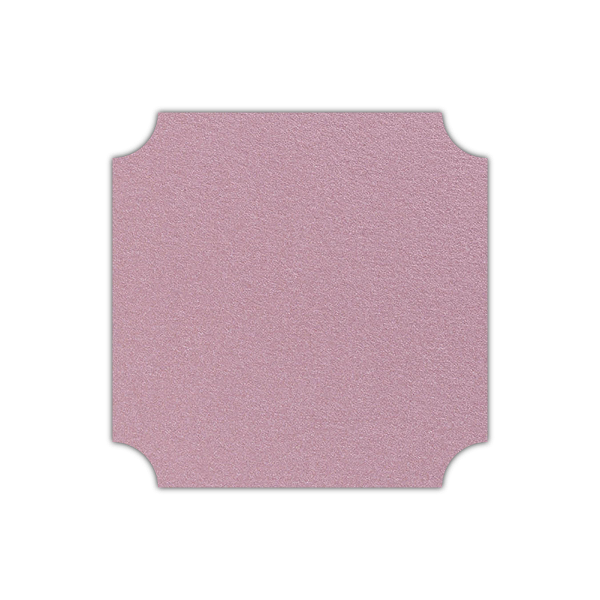 CMYK Print on Shimmer Rose Gold Cardstock | Shape S3 | 5.5" x 5.5"