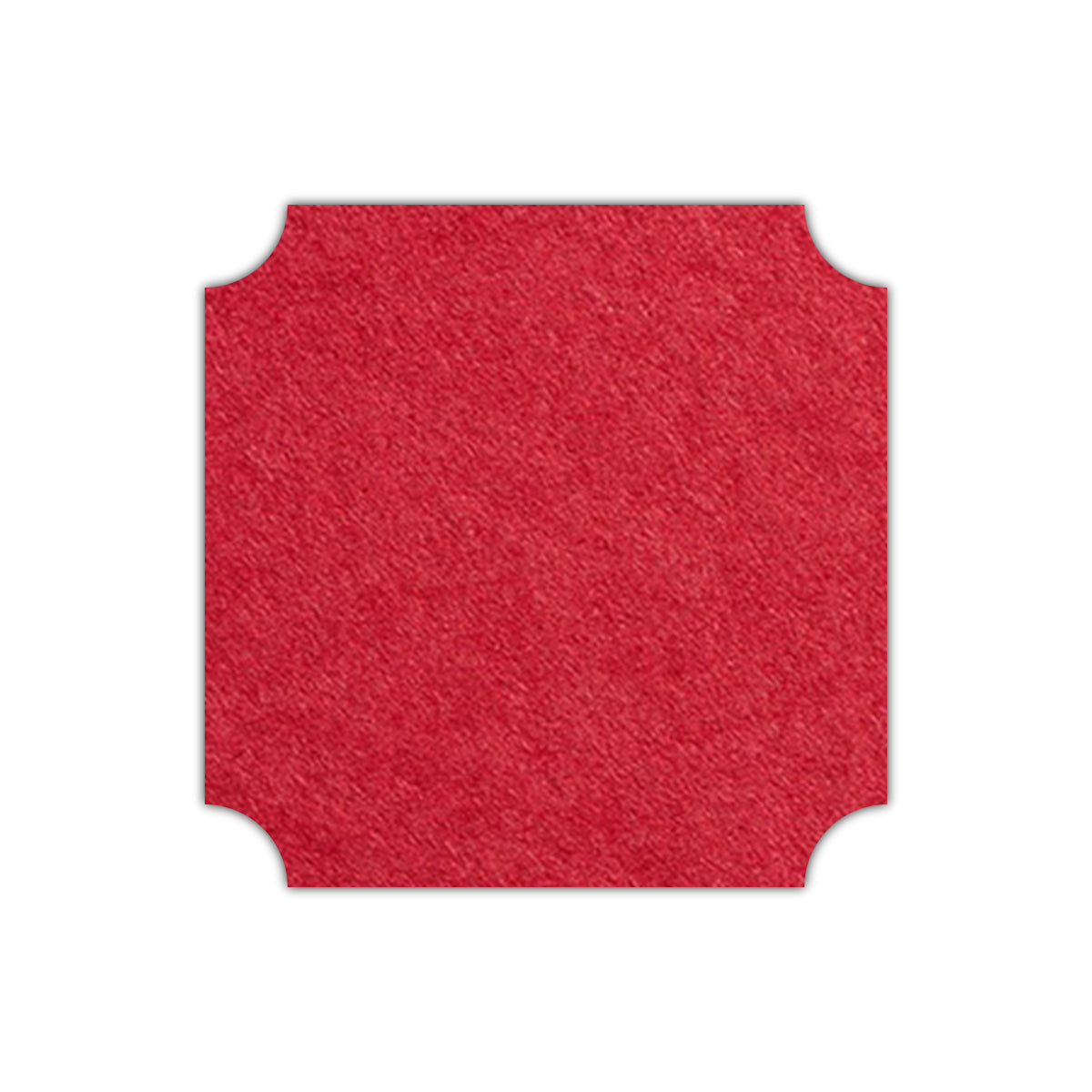 CMYK Print on Scarlet Red Cardstock | Shape S3 | 5.5" x 5.5"