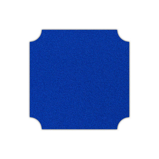 CMYK Print on Shimmer Electric Blue Cardstock | Shape S3 | 8" x 8"