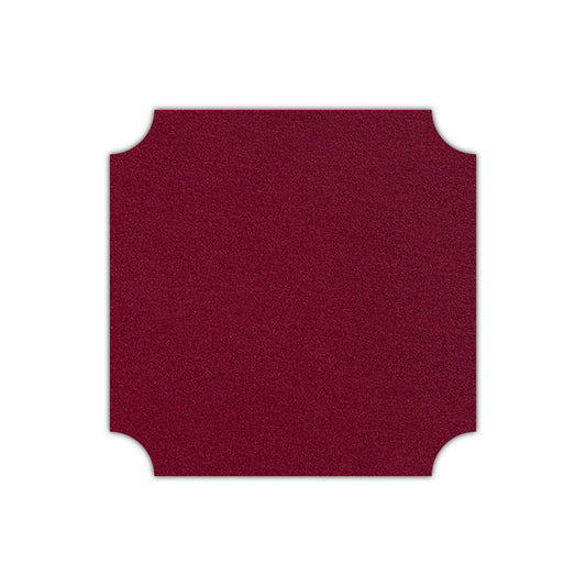 CMYK Print on Shimmer Red Lacquer Cardstock | Shape S3 | 8" x 8"