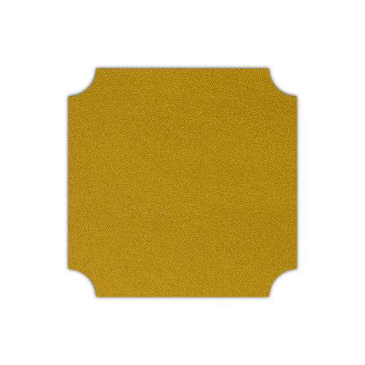 CMYK Print on Shimmer Super Gold Cardstock | Shape S3 | 4.25" x 4.25"