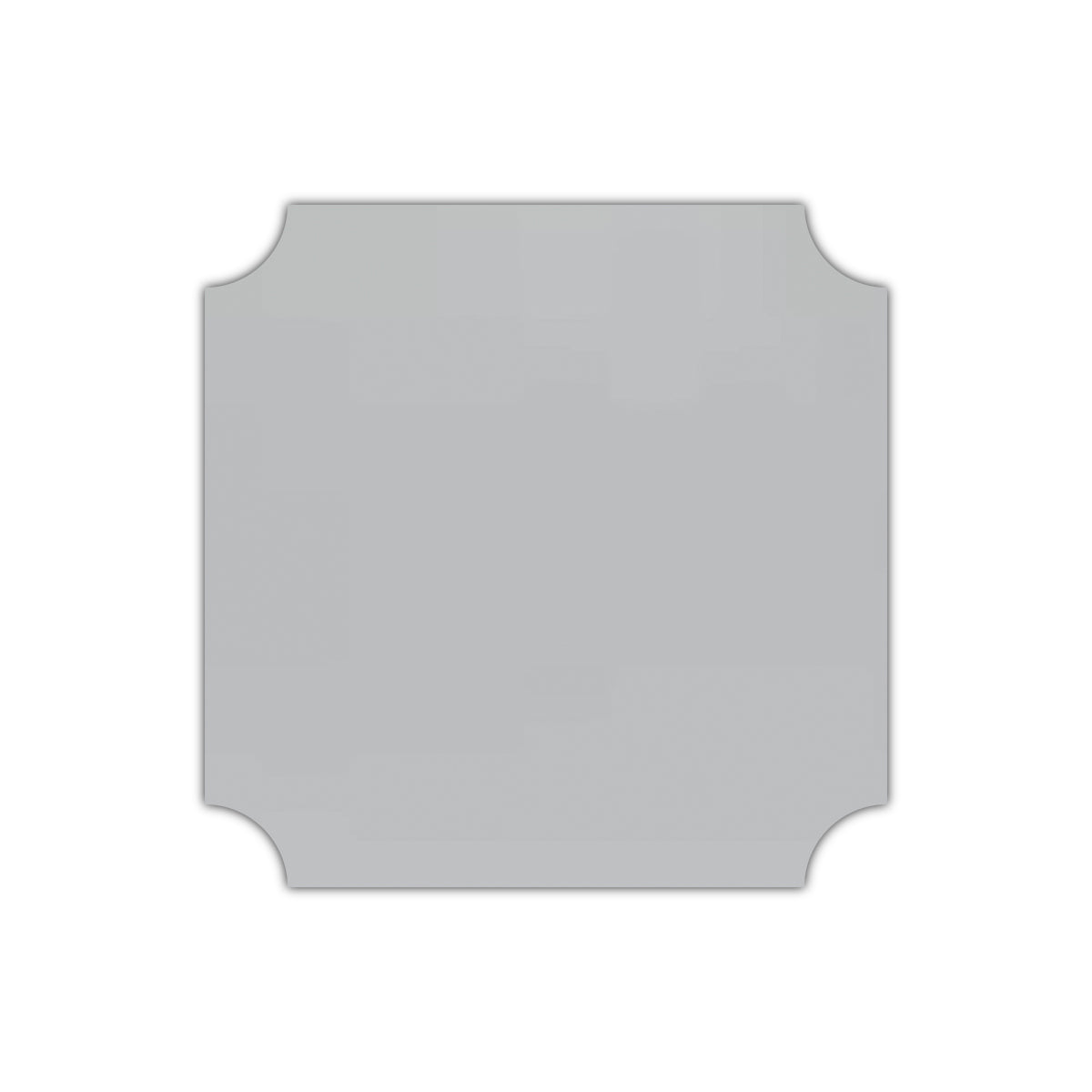 CMYK Print on Shimmer Silver Cardstock | Shape S3 | 5.25" x 5.25"