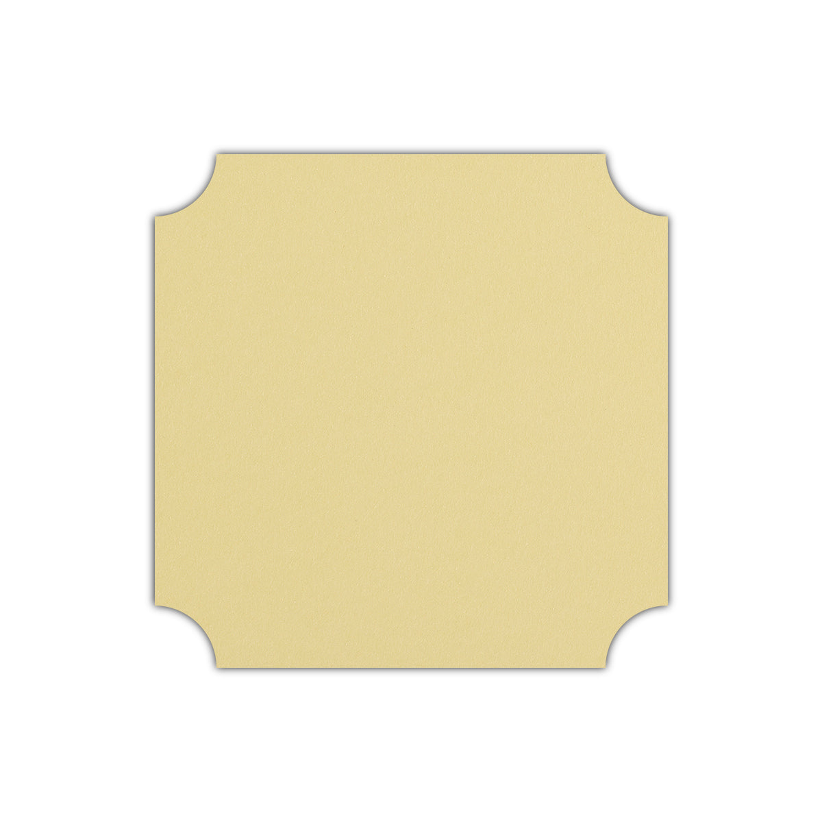 CMYK Print on Sorbet Yellow Cardstock | Shape S3 | 4.75" x 4.75"