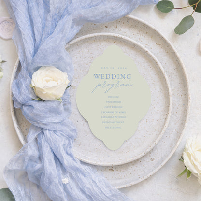 Personalized Wedding Cards | Fully Custom Print | Signature Shape S40