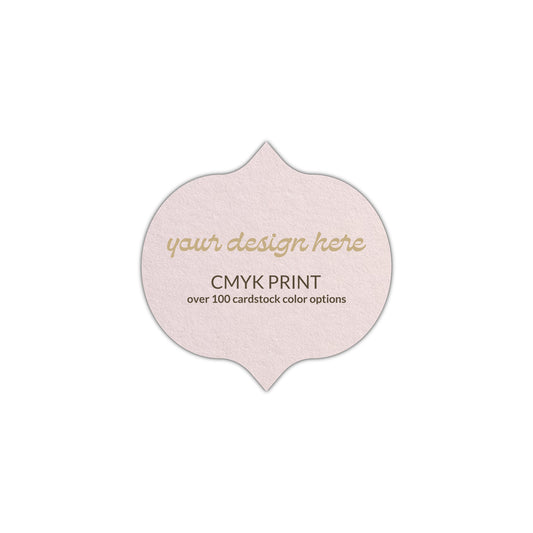 Shape S42 Diecut Card | CMYK Print | 4.75" x 4.75"
