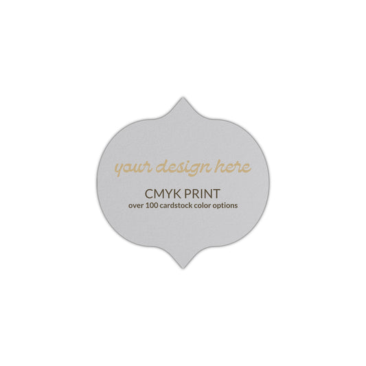 Shape S42 Diecut Card | CMYK Print | 4.5" x 4.5"