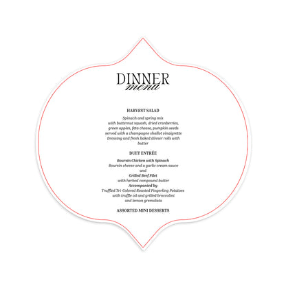 Personalized Wedding Cards | Fully Custom Print | Signature Shape SS42