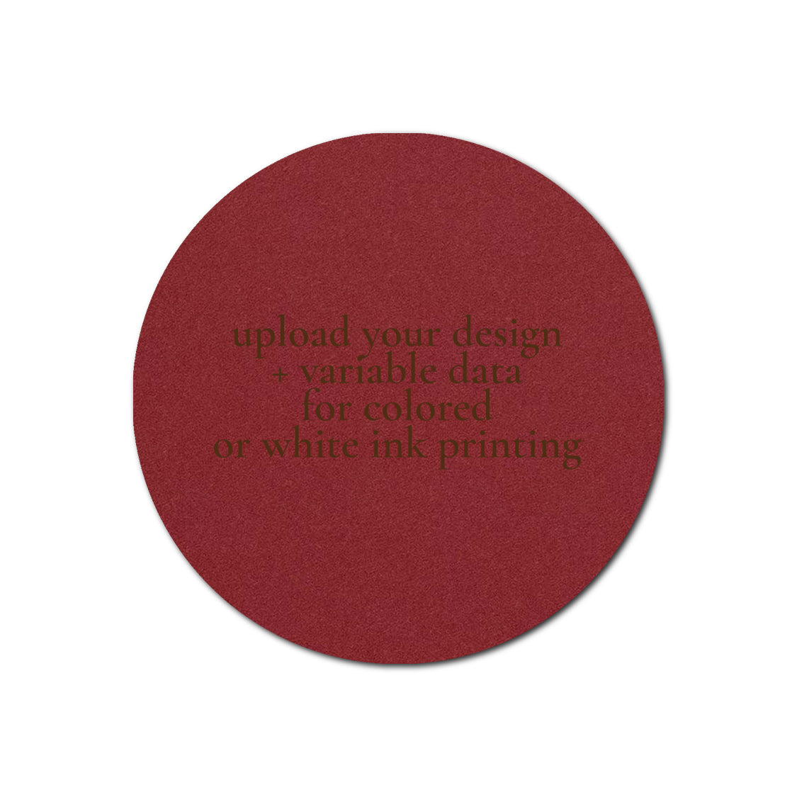 Individually Personalized Wedding Prints on Diecut Cardstock - Shape S46