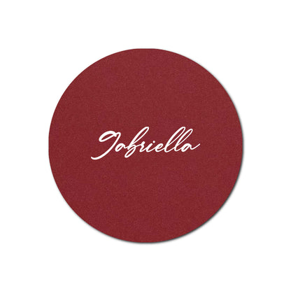 Individually Personalized Wedding Prints on Diecut Cardstock - Shape S46