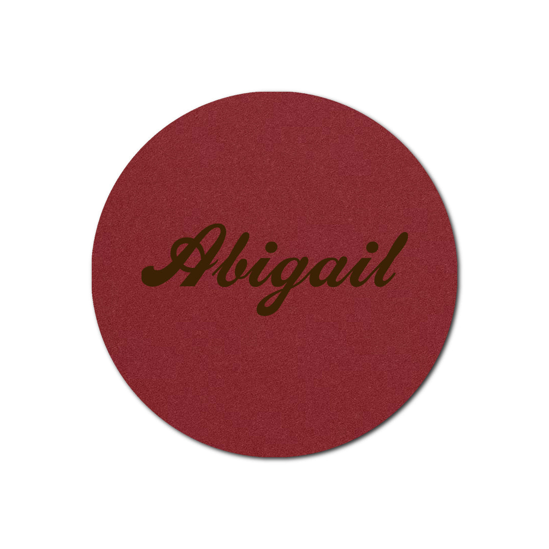 Individually Personalized Wedding Prints on Diecut Cardstock - Shape S46