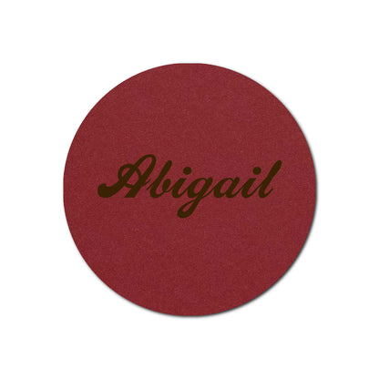 Individually Personalized Wedding Prints on Diecut Cardstock - Shape S46