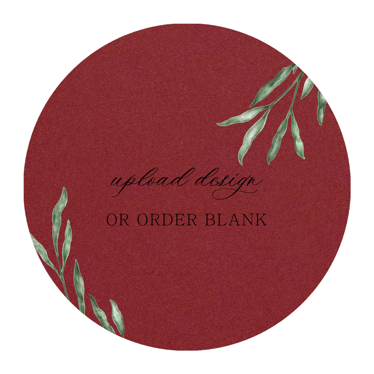 Custom Wedding Prints on Diecut Shaped Cardstock | Shape S46