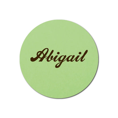 Individually Personalized Wedding Prints on Diecut Cardstock - Shape S46
