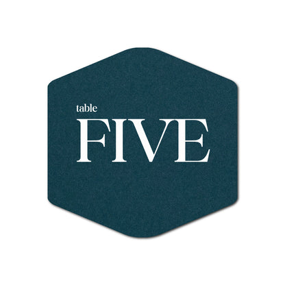 Individually Personalized Wedding Prints on Diecut Cardstock - Shape S4