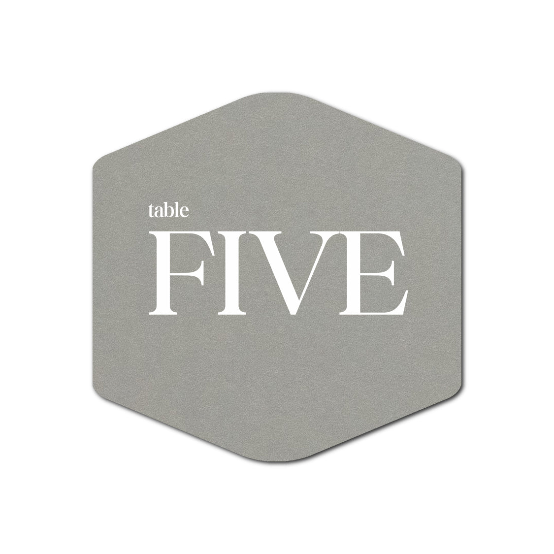 Individually Personalized Wedding Prints on Diecut Cardstock - Shape S4