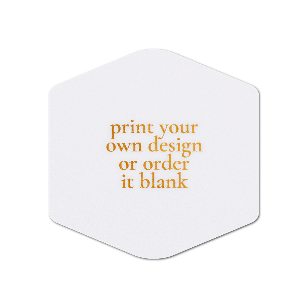 Custom Wedding Prints on Diecut Shaped Cardstock | Shape S4