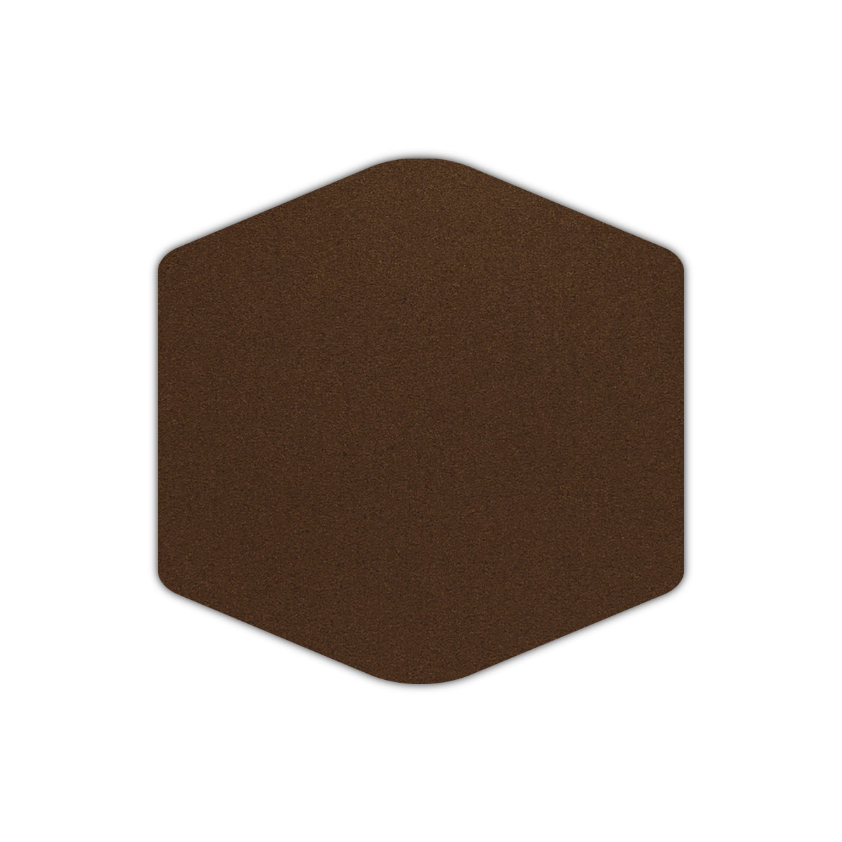 CMYK Print on Shimmer Bronze Cardstock | Shape S4 | 3" x 3"