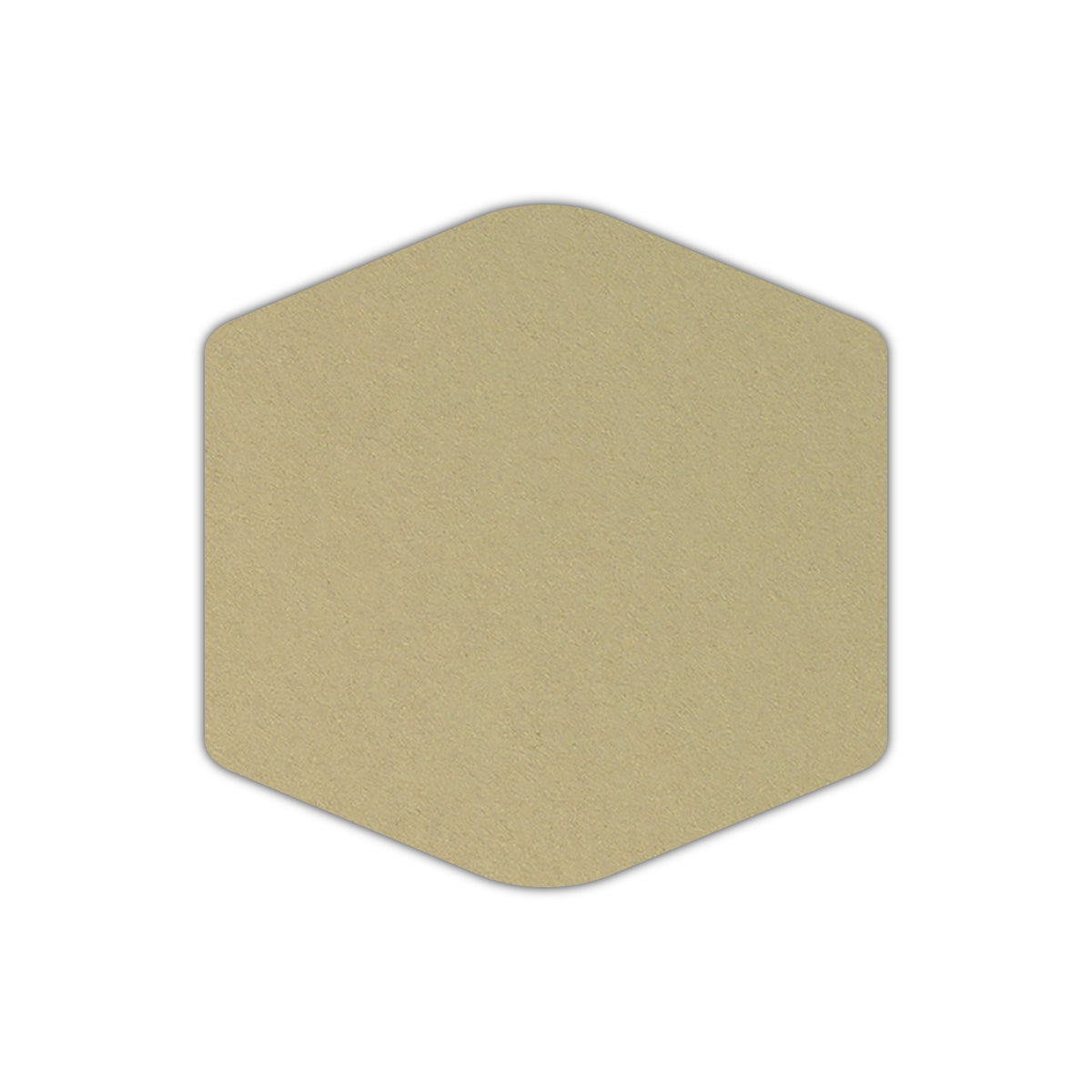 CMYK Print on Shimmer Champagne Cardstock | Shape S4 | 6.5" x 6.5"