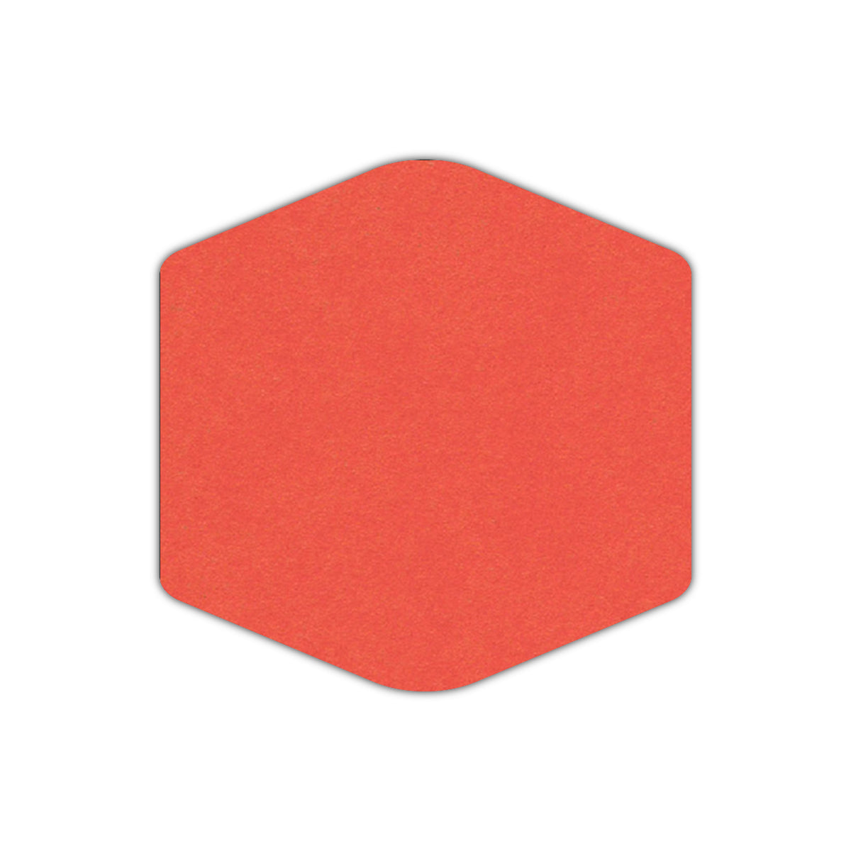 CMYK Print on Shimmer Coral Cardstock | Shape S4 | 7.25" x 7.25"