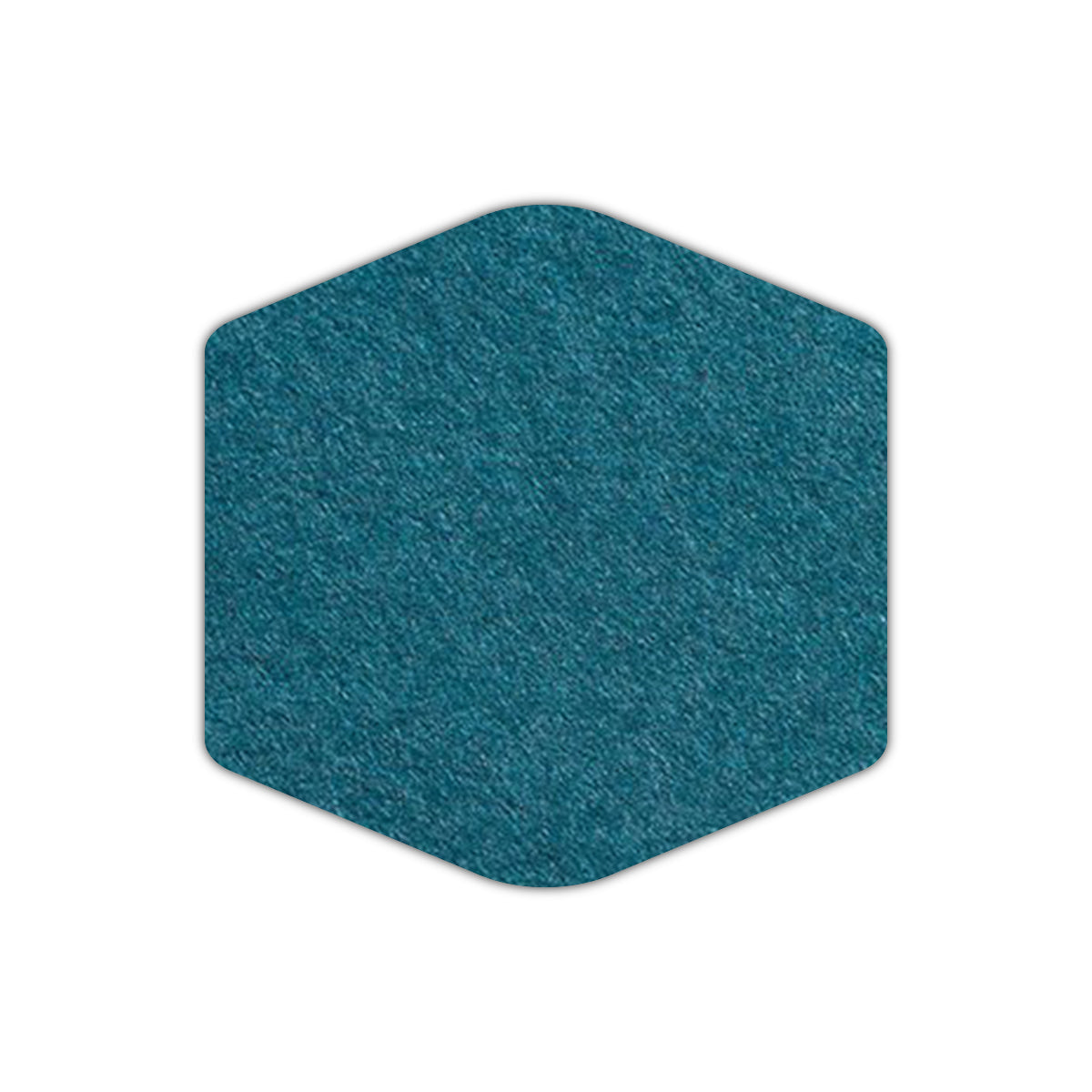 CMYK Print on Dark Teal Blue Cardstock | Shape S4 | 4.25" x 4.25"