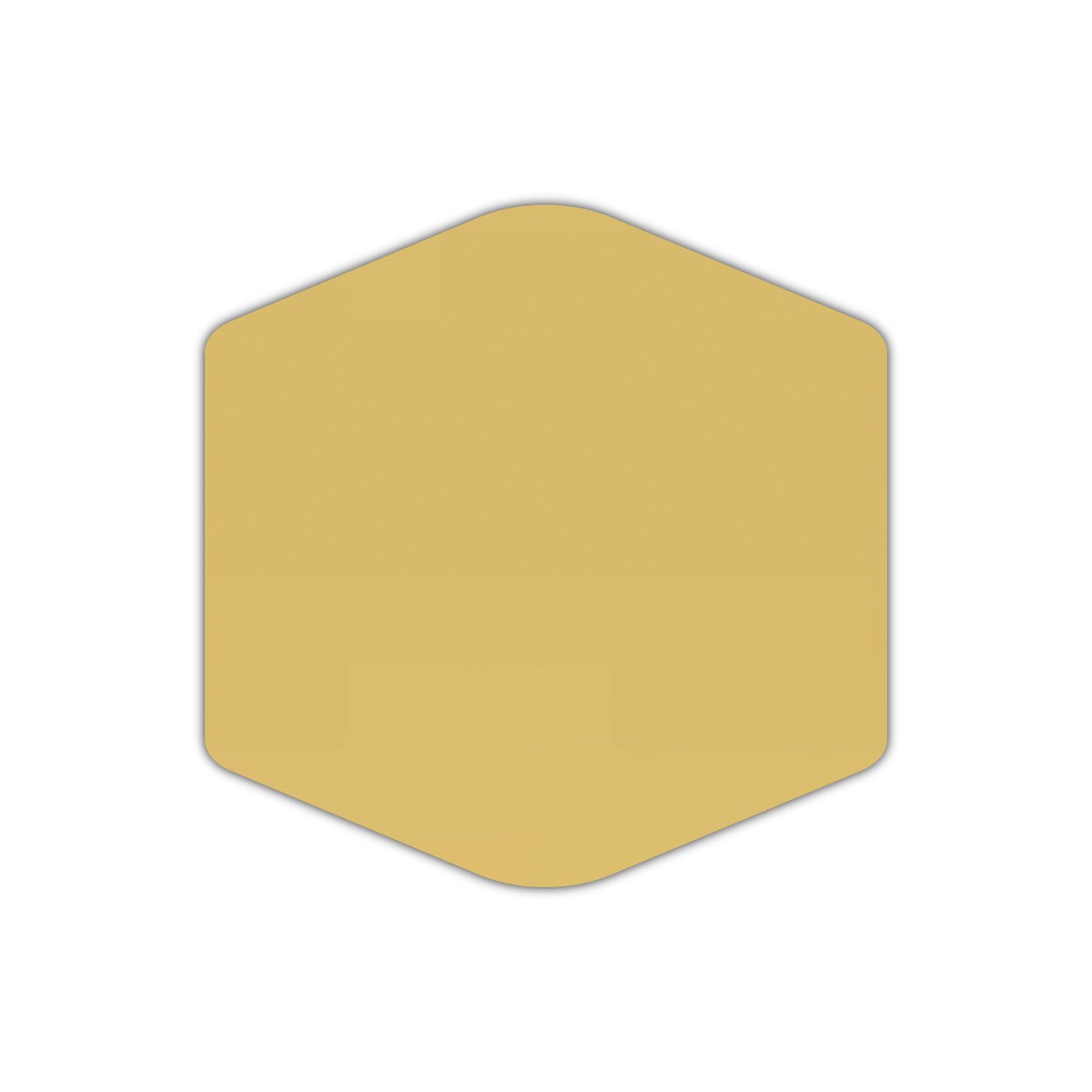 CMYK Print on Shimmer Gold Cardstock | Shape S4 | 7.5" x 7.5"