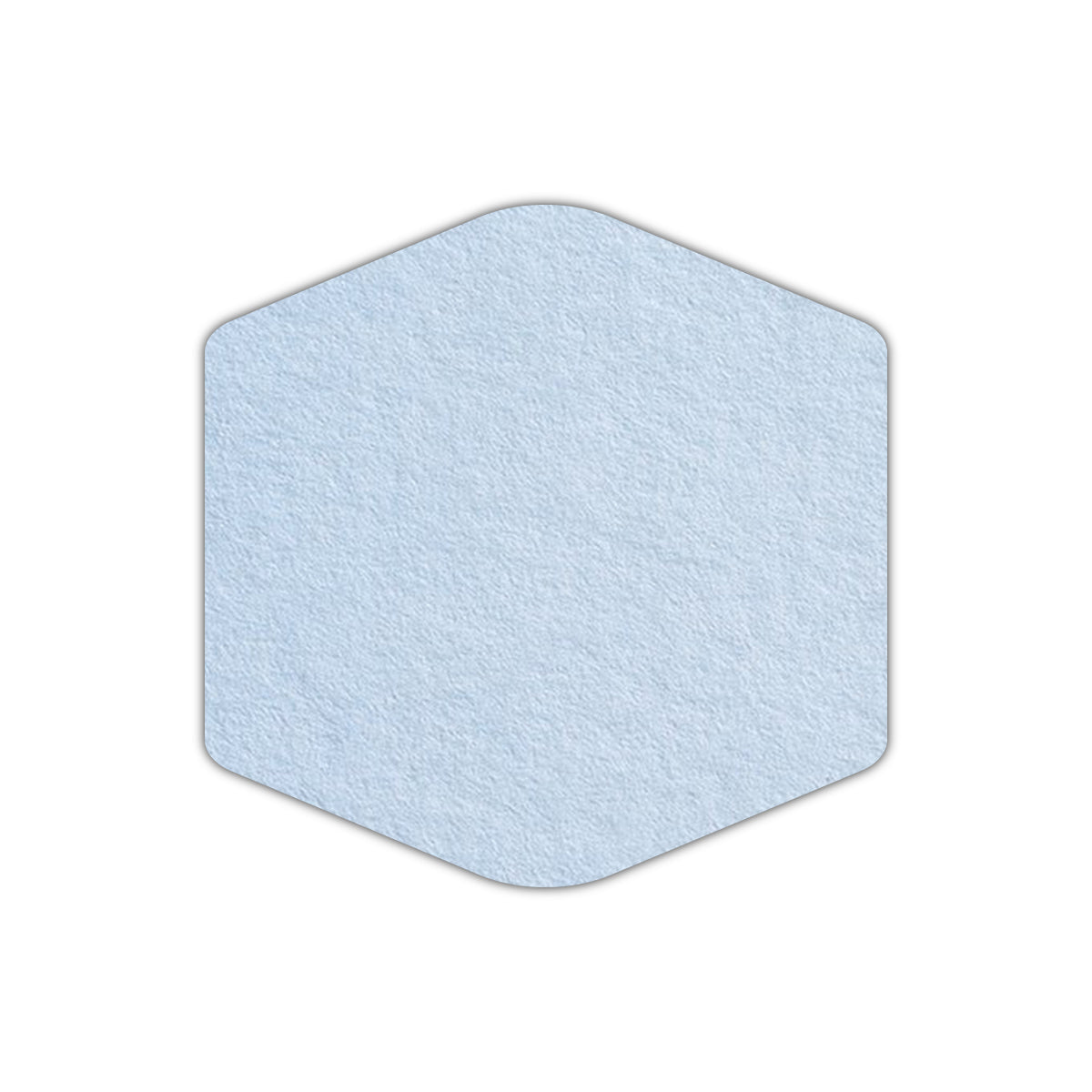 CMYK Print on Light Sky Blue Cardstock | Shape S4 | 2.25" x 2.25"