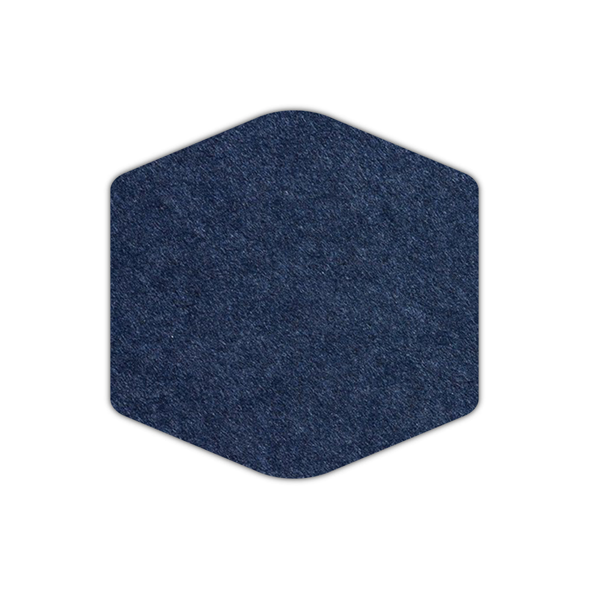 CMYK Print on Midnight Blue Cardstock | Shape S4 | 2.25" x 2.25"