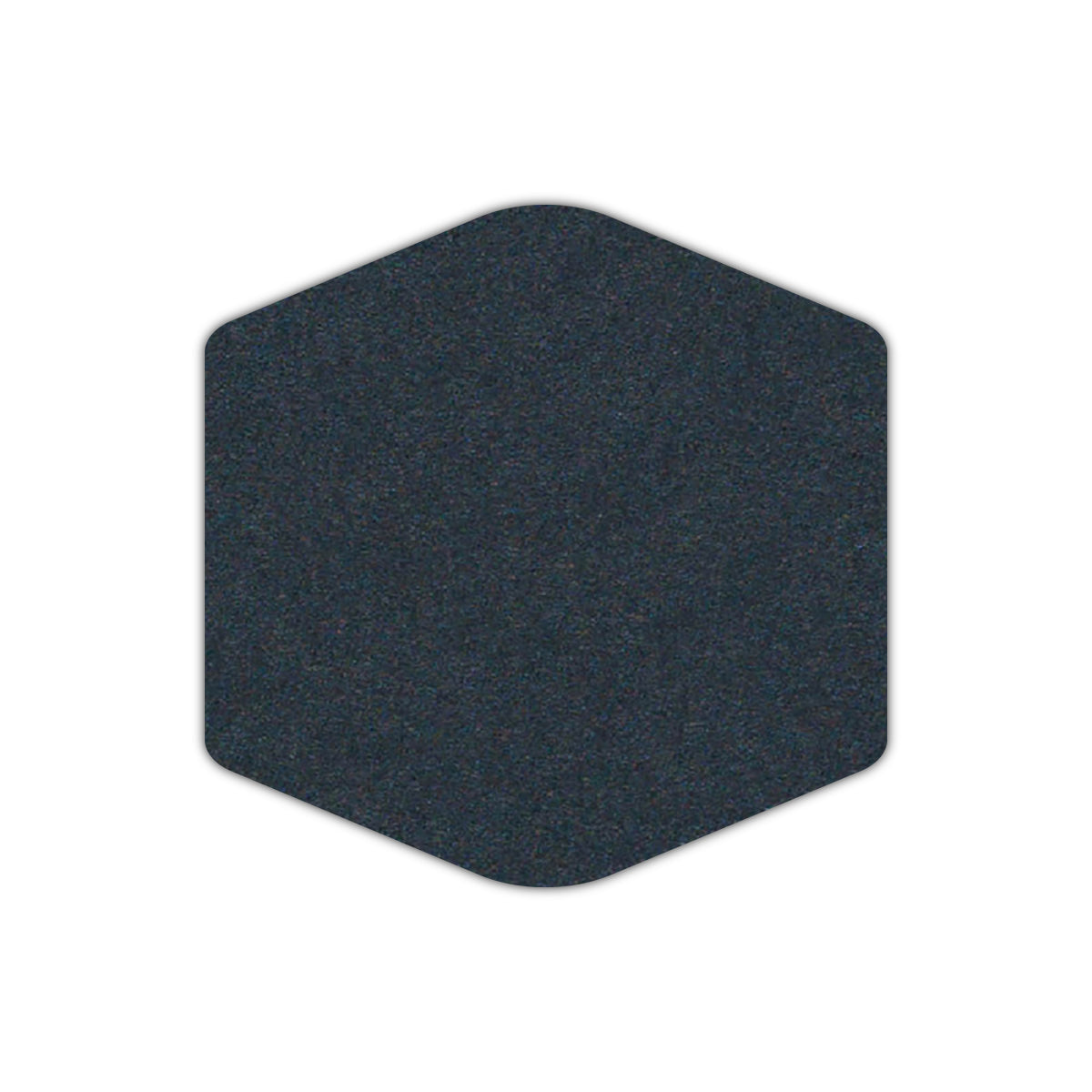 CMYK Print on Navy Blue Cardstock | Shape S4 | 2" x 2"